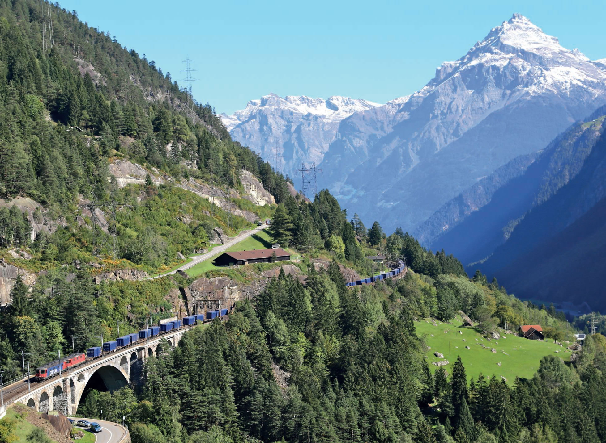 Trains des Alpes – France, Suisse, Autriche, Italie