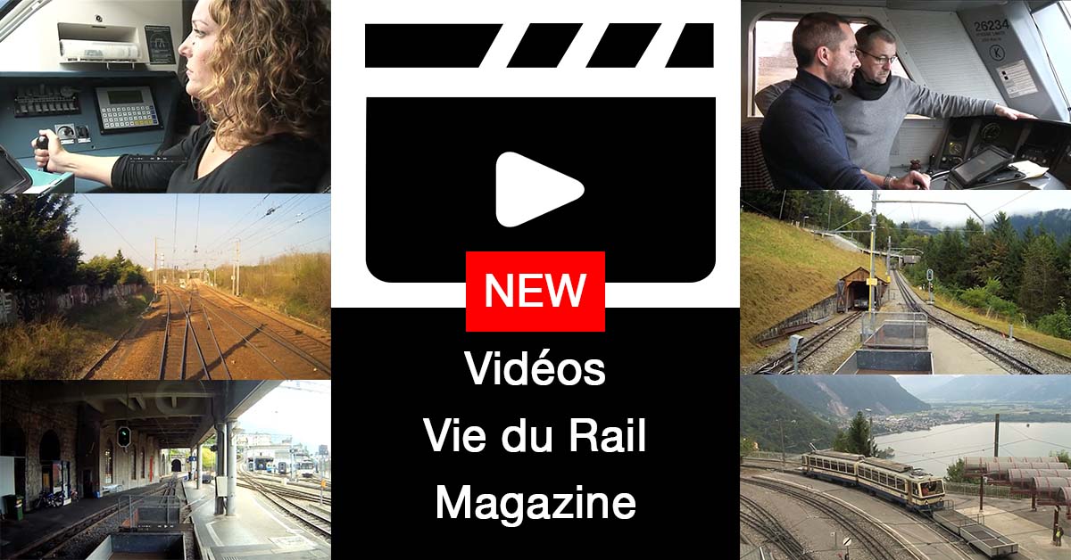 La Vie du Rail Magazine lance sa bibliothèque de vidéos ferroviaires !