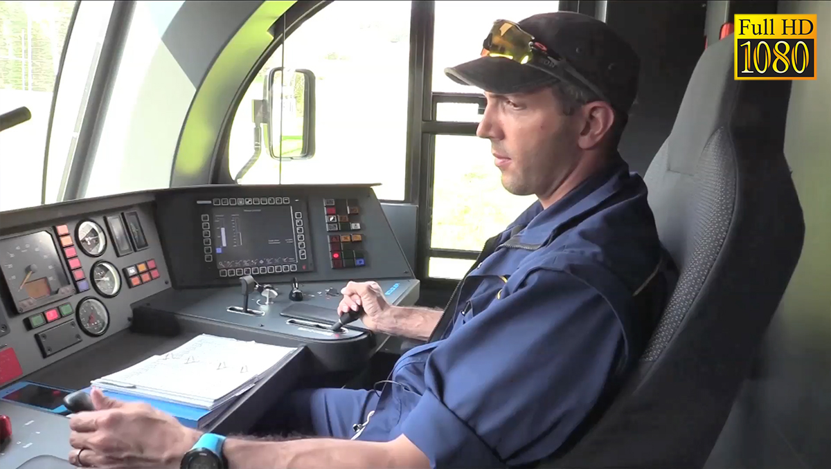 LVDR3343 : En cabine de conduite d’une ABeh 2/6 7500 sur Vevey – Blonay – Les Pléiades (2de partie) Full HD