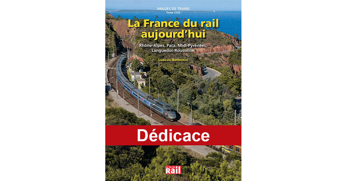 Dédicace de « La France du rail aujourd’hui » par Ludovic Battestini à la Boutique de La Vie du Rail