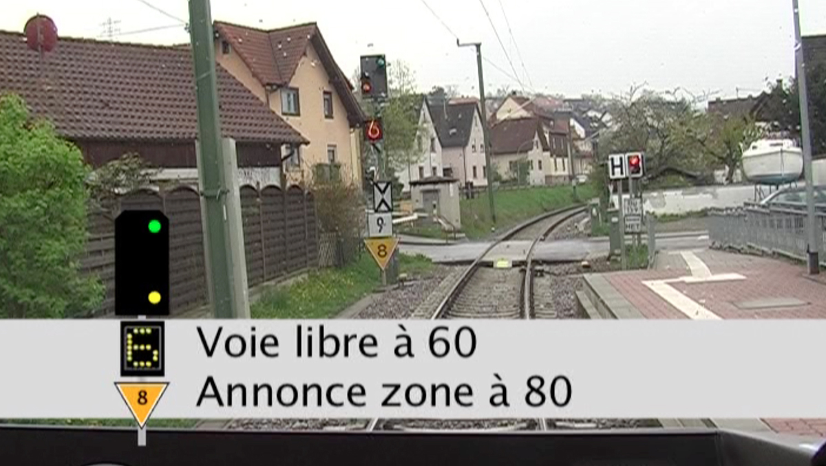 LVDR3357 : Sur la Murgtalbahn : la ligne comme la voit le conducteur (2de partie)