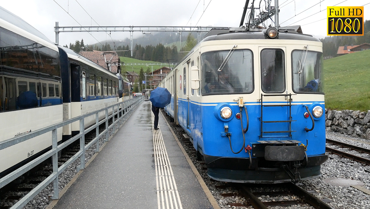 LVDR3369 : De Montreux à Zweisimmen et retour – En cabine d’une ABDe 8/8 et d’une Ast Superpanoramic (3e partie)