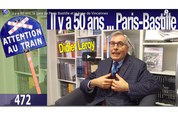 Didier Leroy nous parle de son livre « Il y a 50 ans…Paris-Bastille »