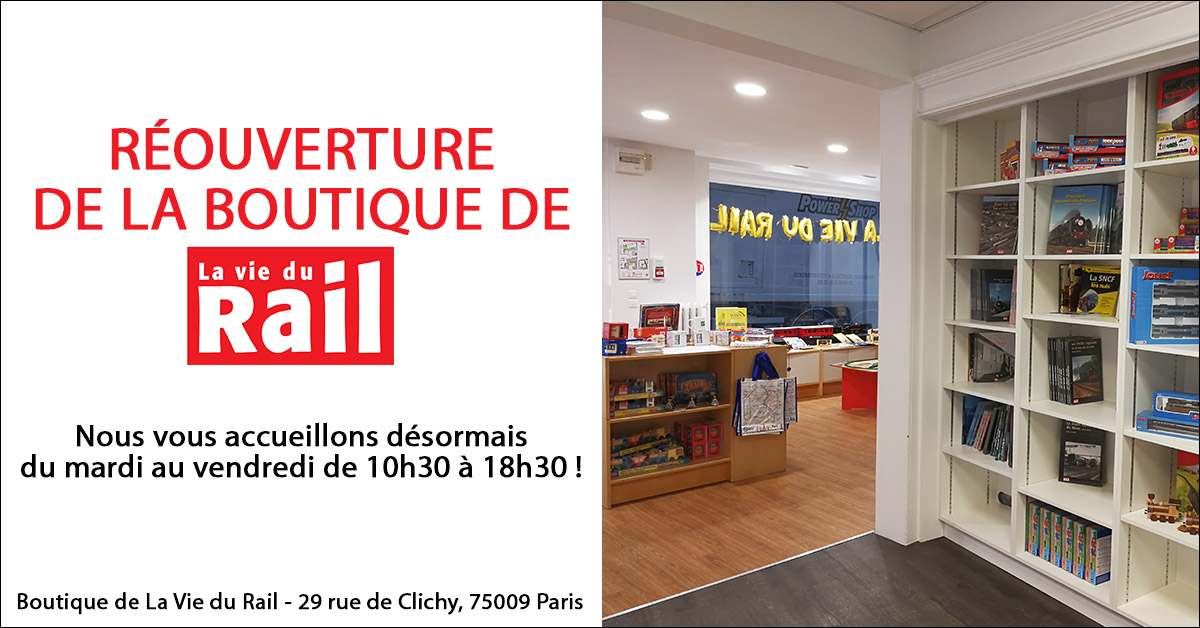 Notre boutique a réouvert !