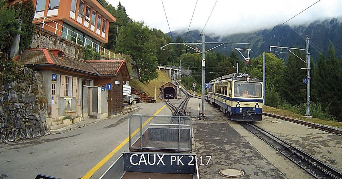 LVDR3382 : Les Rochers-de-Naye. Un parcours idyllique en version intégrale