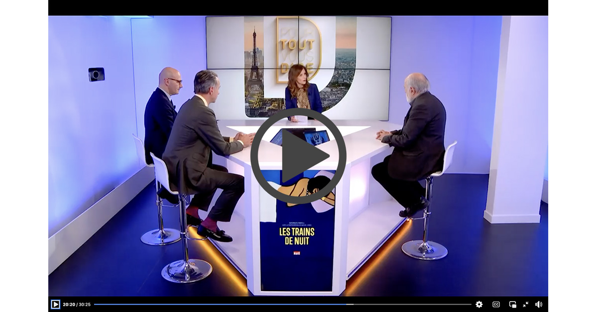 Georges Ribeill présente son livre « Les trains de nuit » que nous avons édité !