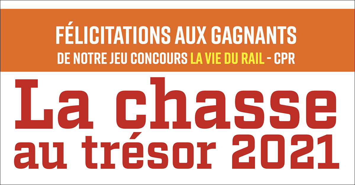 Et les gagnants de notre grande chasse au trésor sont…