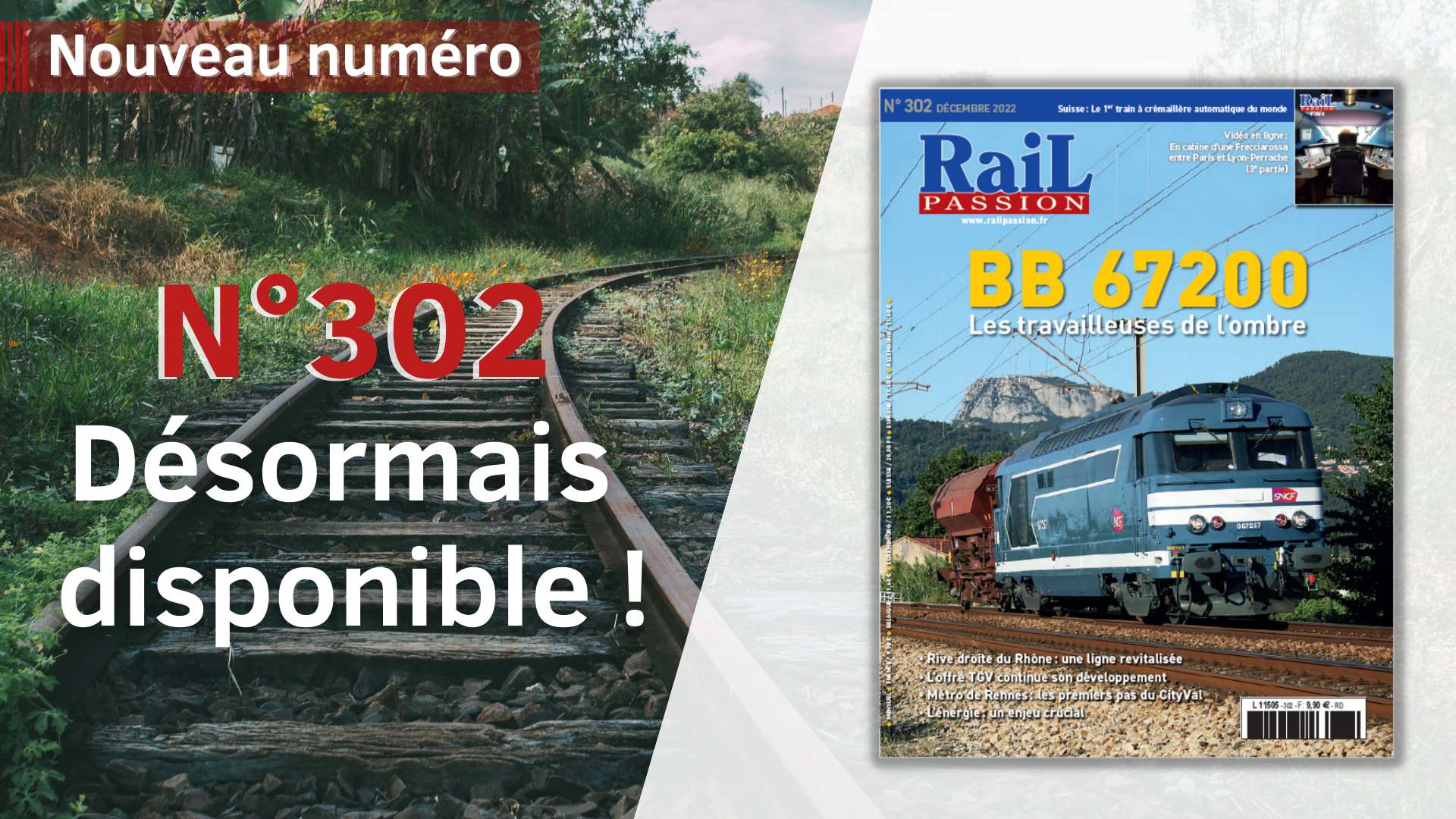Nouveau numéro disponible : n°302 ! (Novembre 2022)