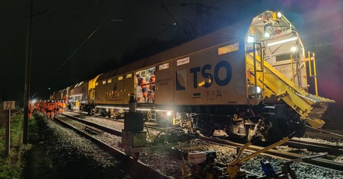 Une nuit avec un Boa pour changer les rails