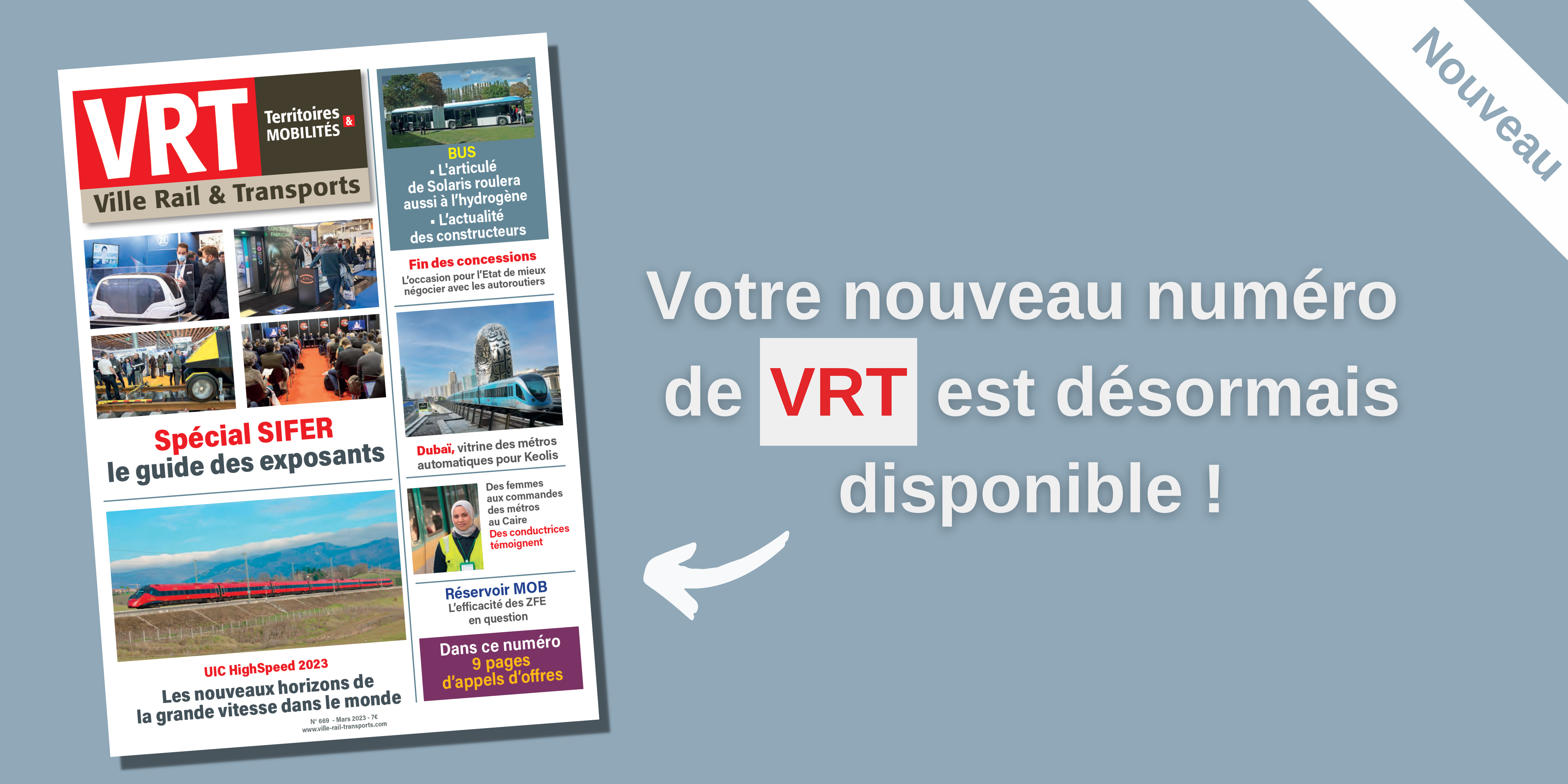 Nouveau magazine VRT disponible !