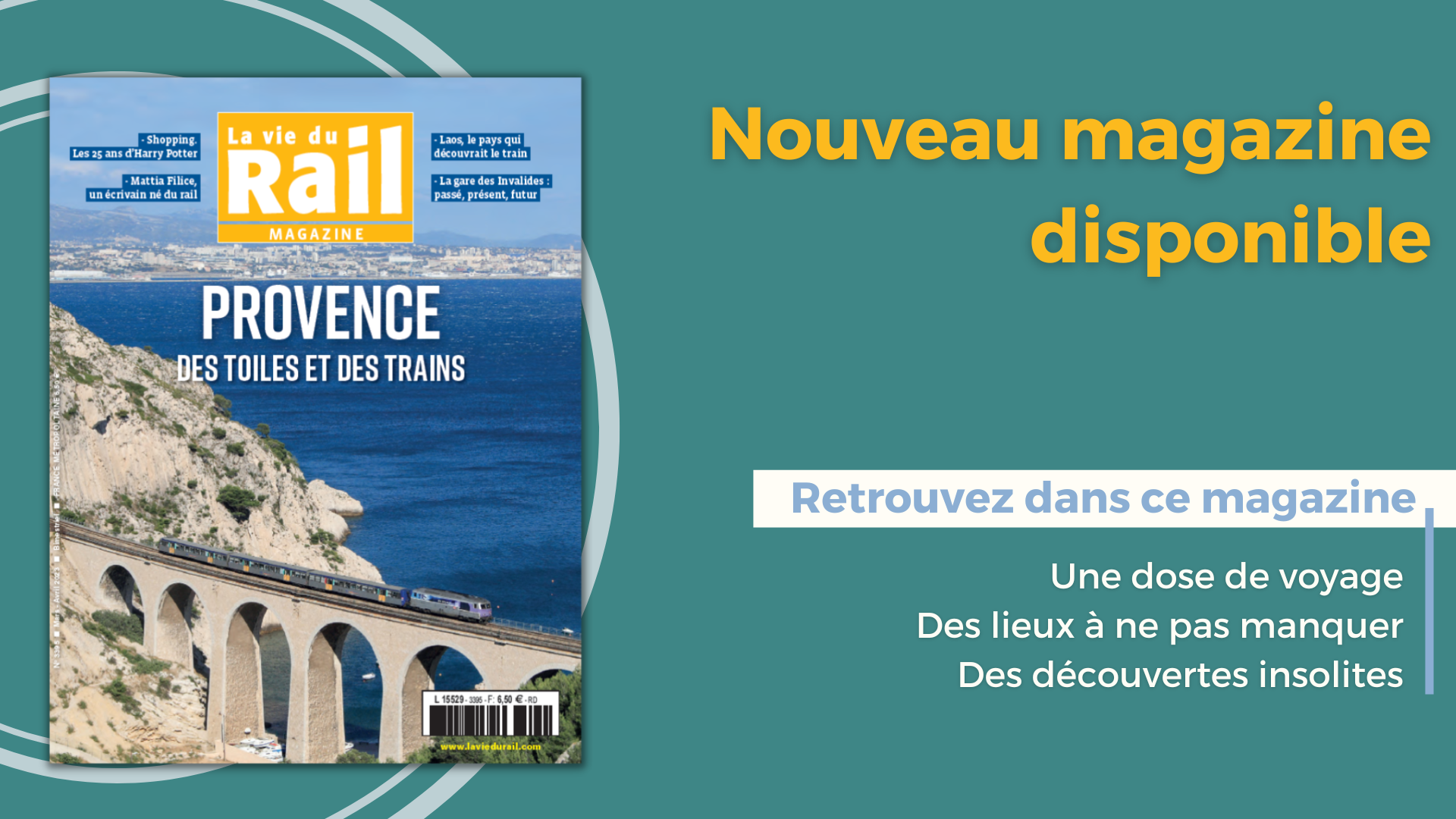Le nouveau numéro de La Vie du Rail Magazine est disponible !