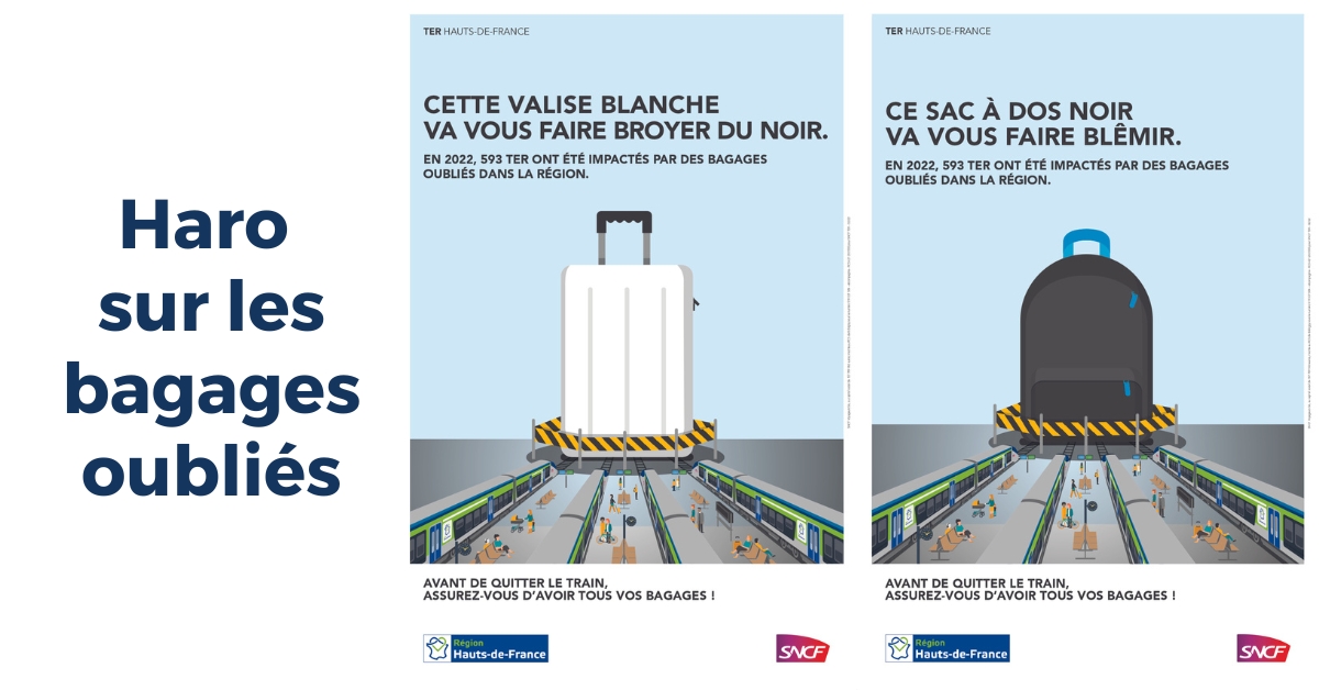 TER Hauts-de-France. Haro sur les bagages oubliés