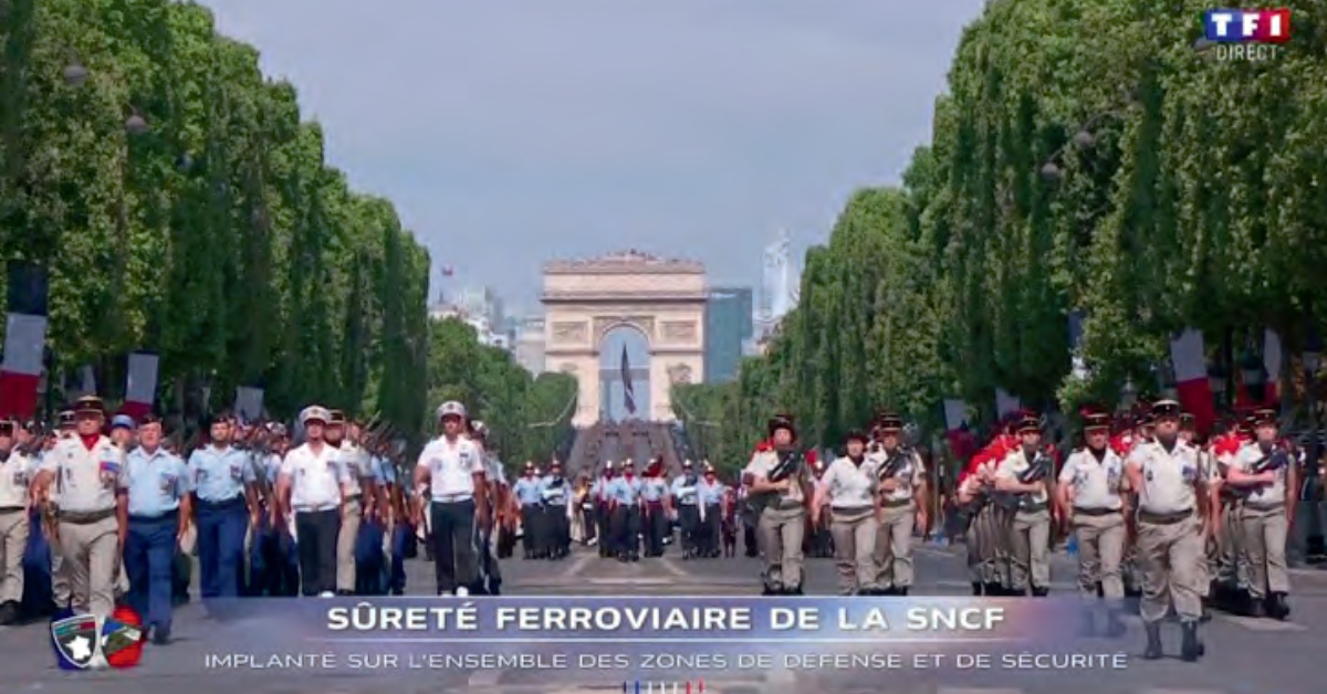 Fête nationale. Des cheminots défilent pour la première fois à la cérémonie du 14 juillet