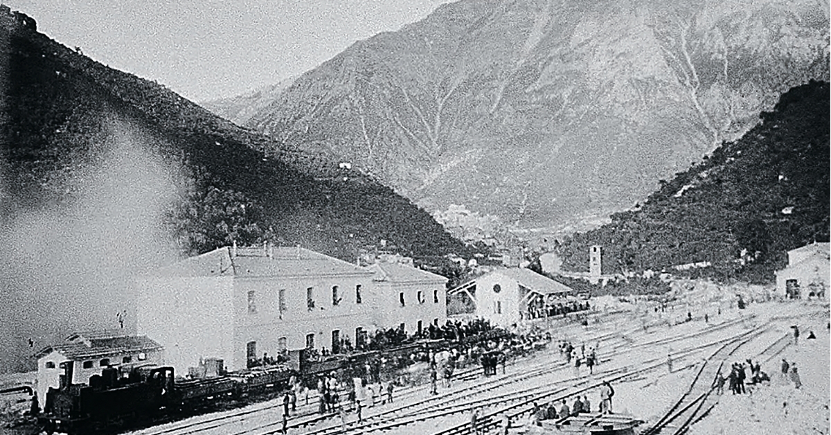 La chronologie du rail en Italie