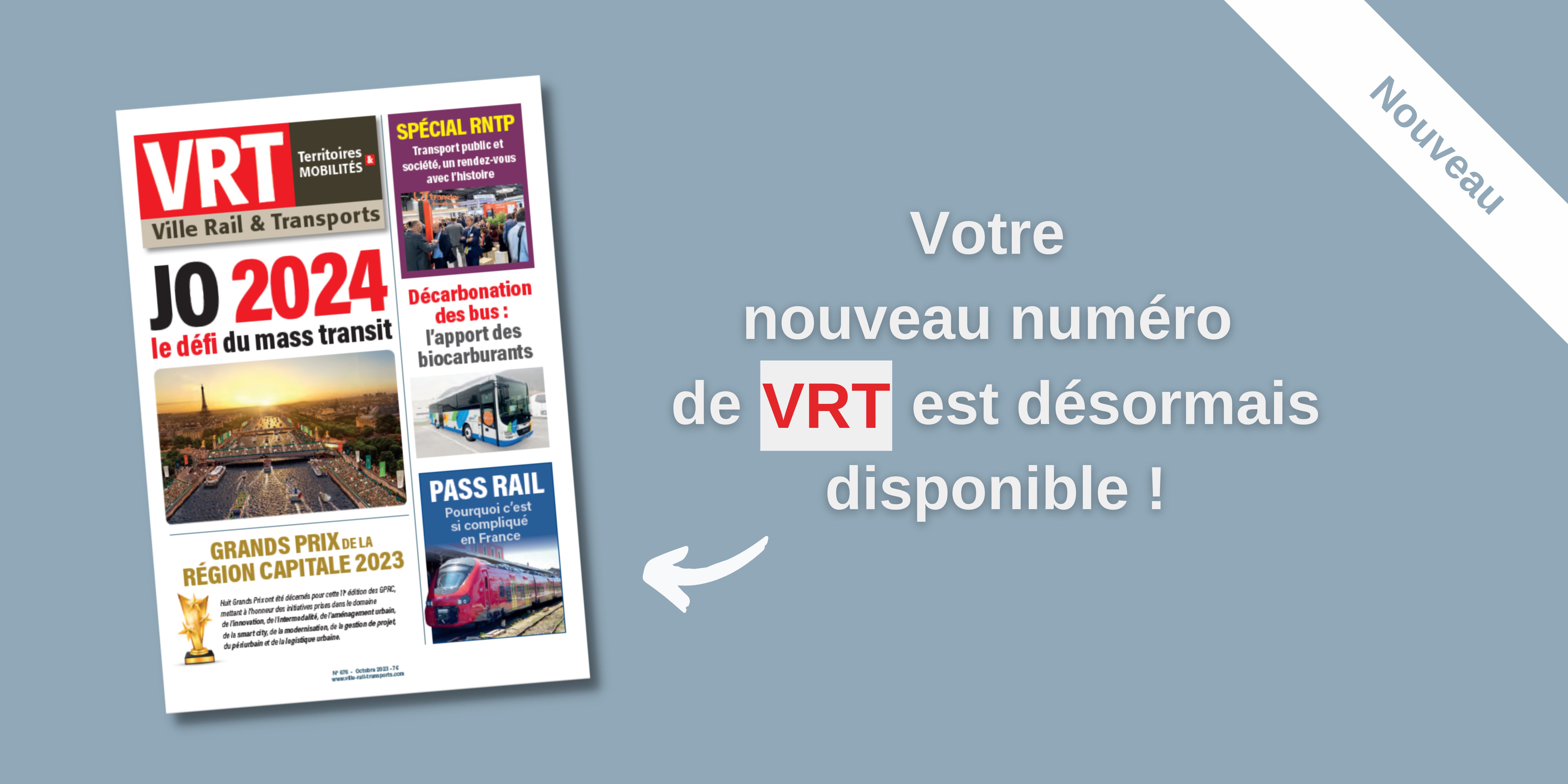 Nouveau magazine VRT disponible !