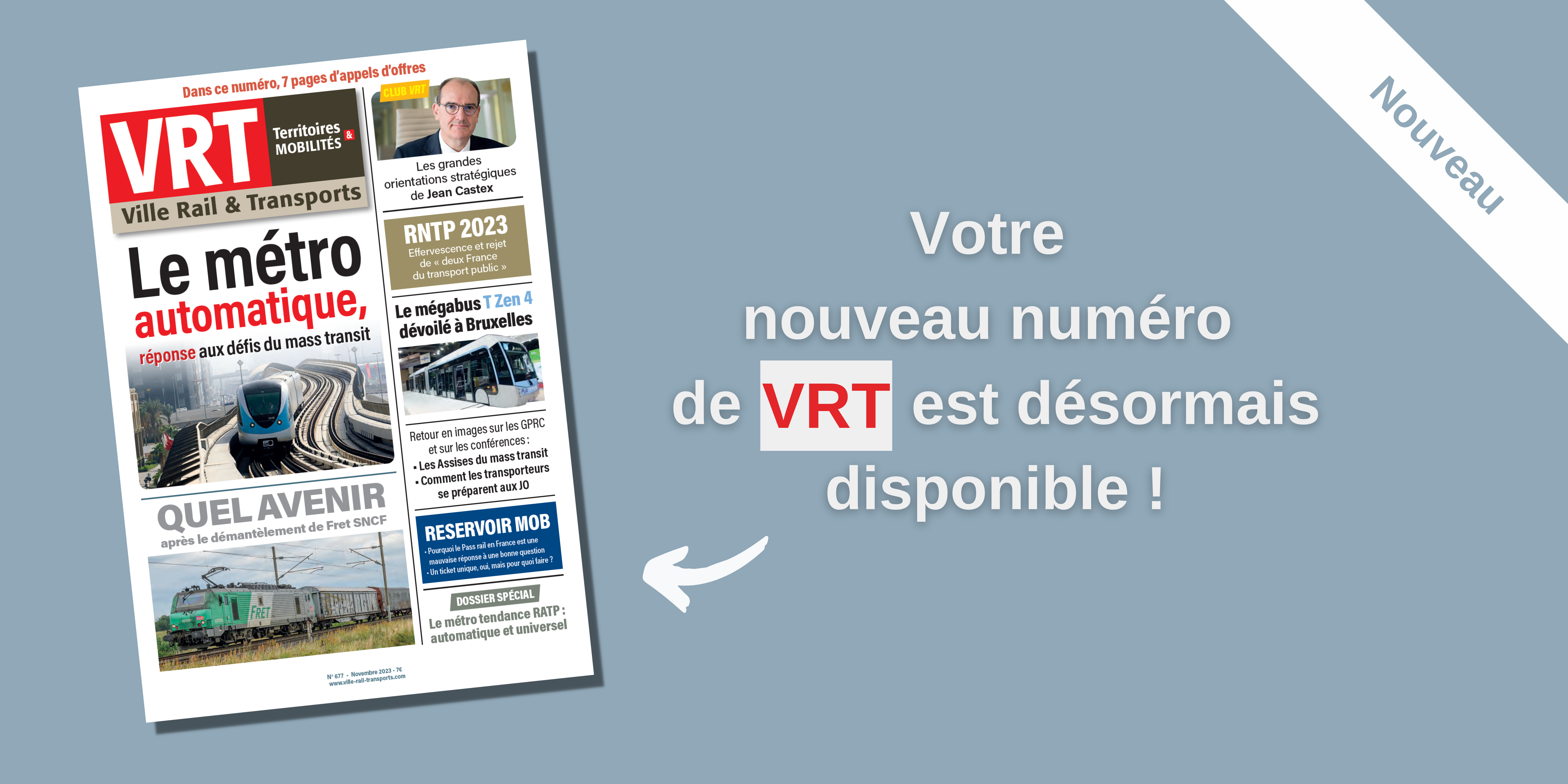 Nouveau magazine VRT disponible !