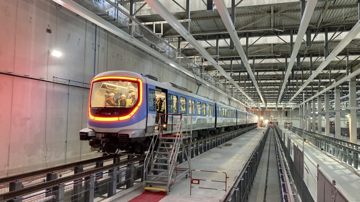 Premiers tours de roue pour le Grand Paris Express