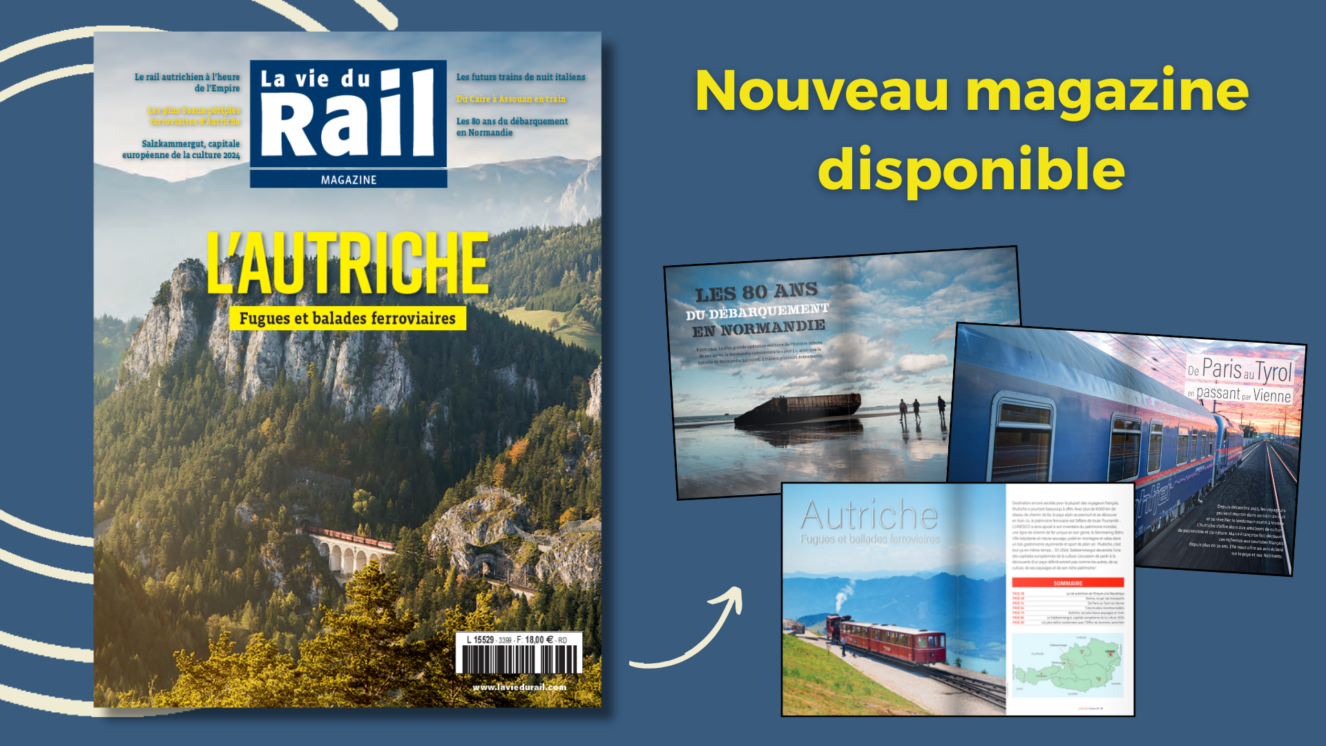 Le nouveau numéro de La Vie du Rail Magazine est disponible !