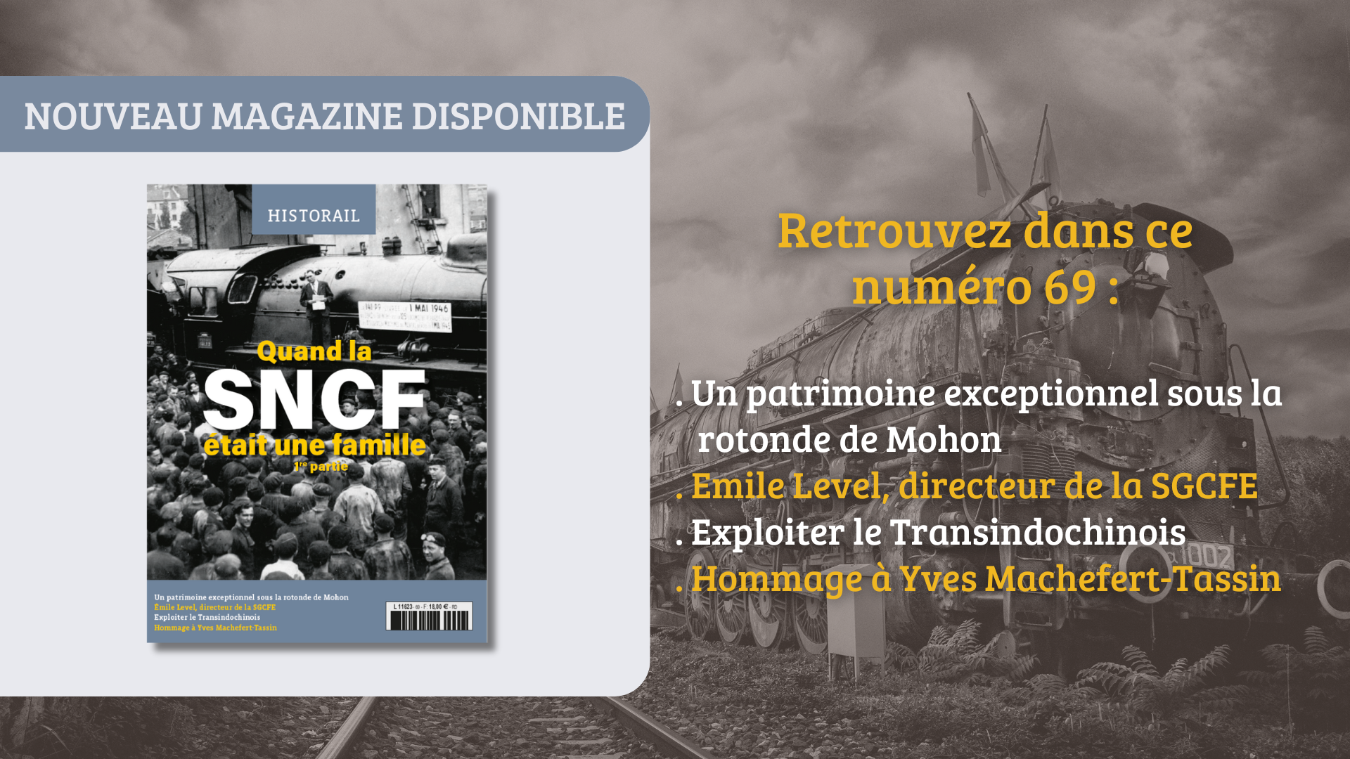 Le numéro 69 est disponible !