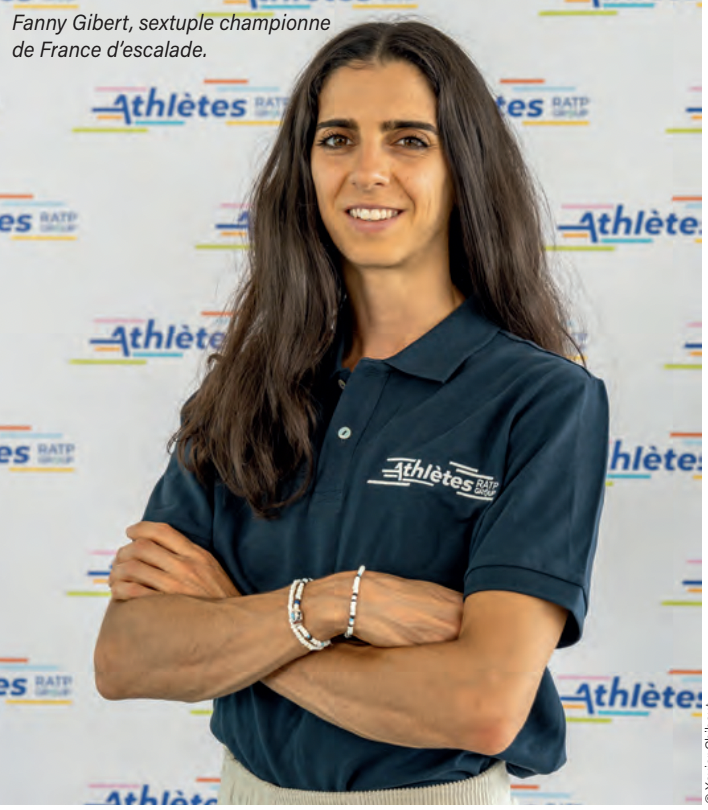 Fanny Gibert, escalade. Une fille à bloc !