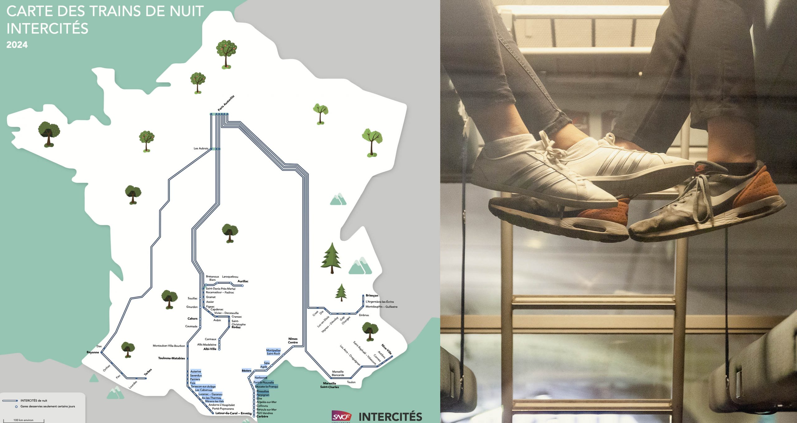 L’appel au gouvernement des associations de défense des trains de nuit