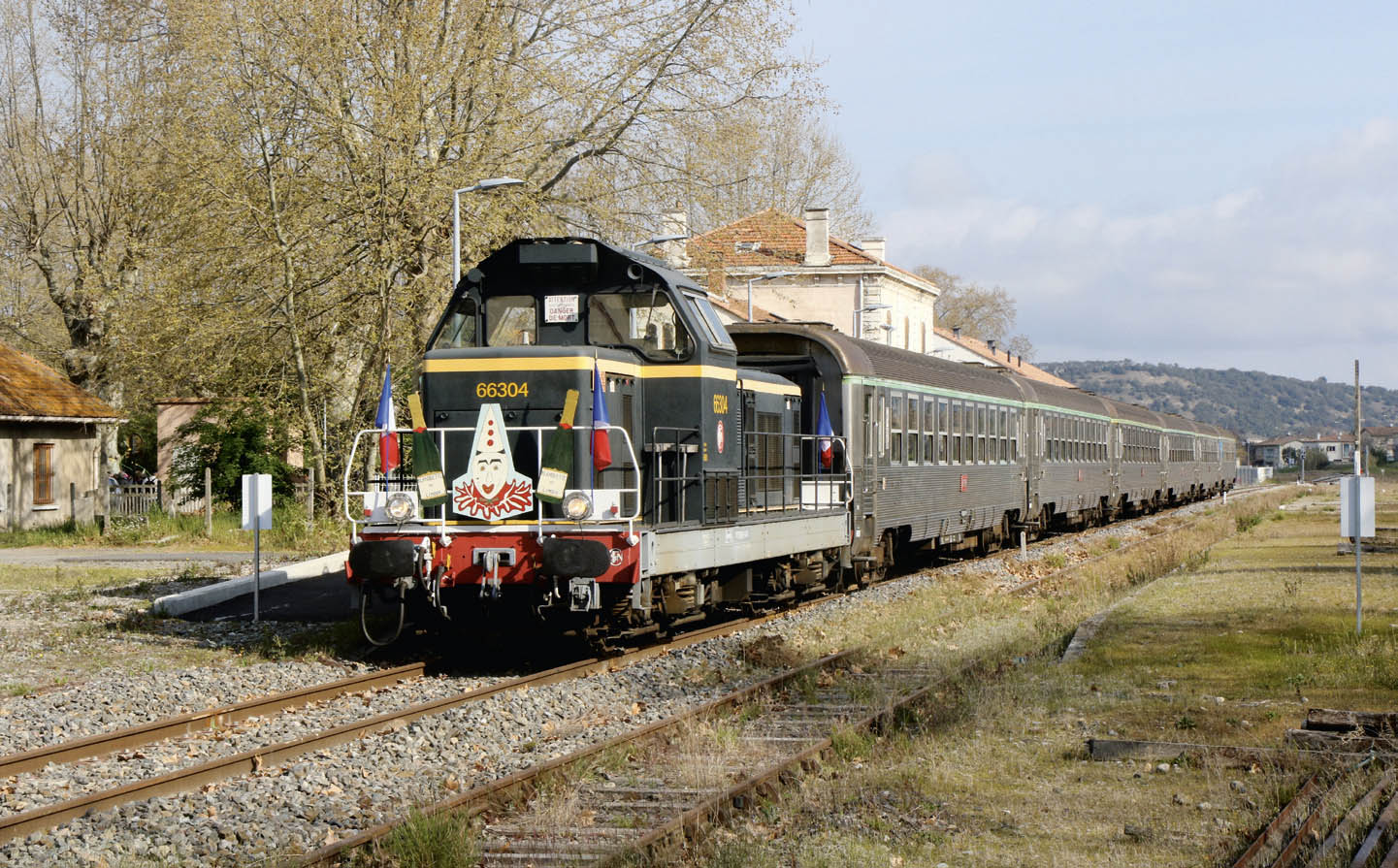 Cap sur le Languedoc avec le Train historique de Toulouse