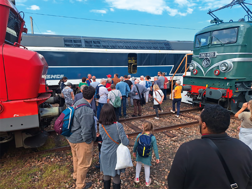 AFCL et ARCET. Une parade de locomotives à Laroche-Migennes