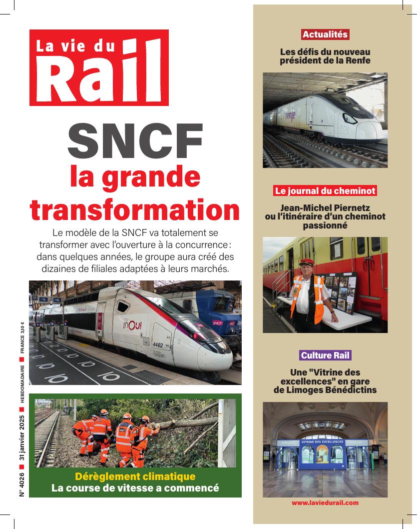 La Vie du Rail hebdo n°4026 - Numérique