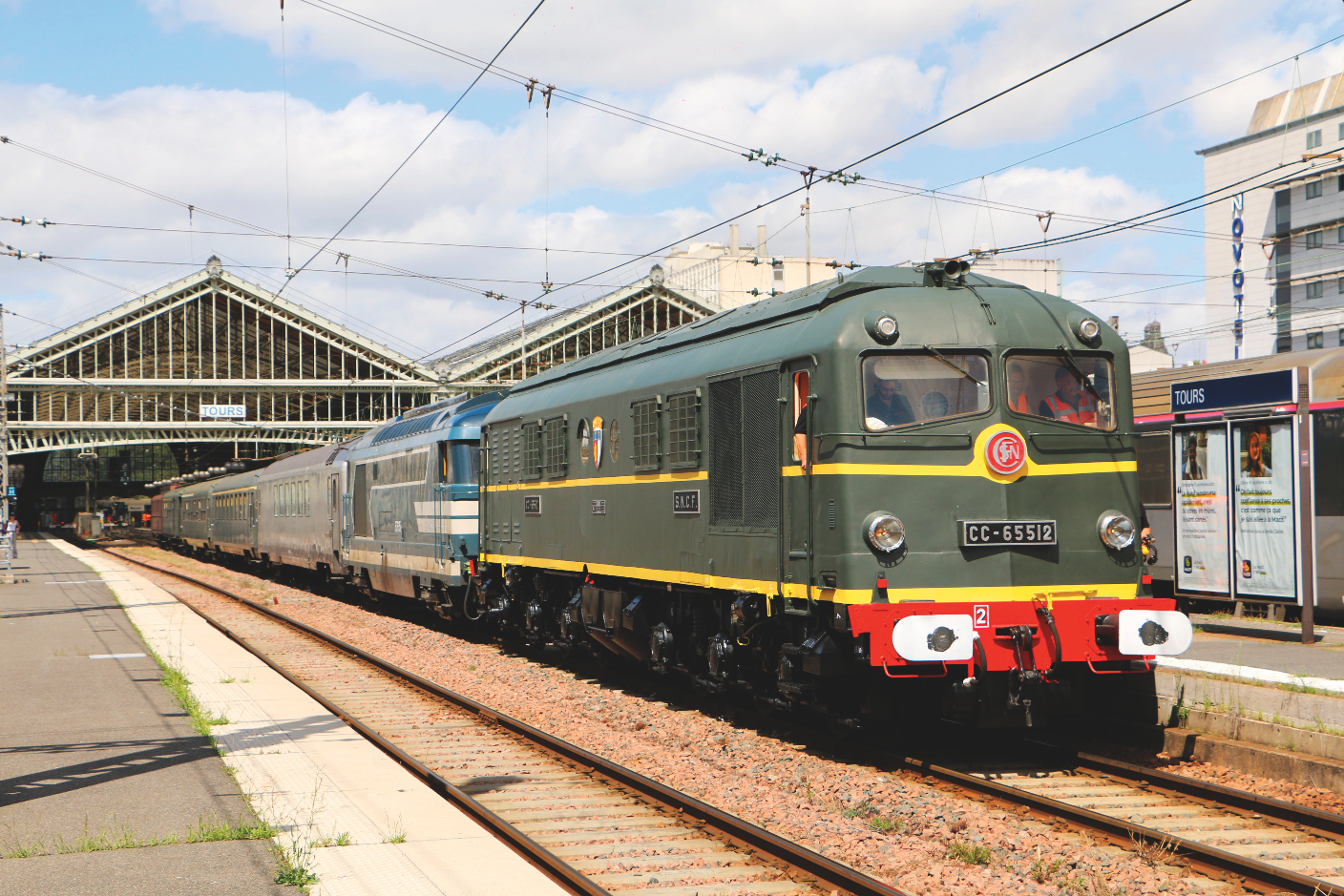 APPMF. Un train spécial en avril avec le CC 65512