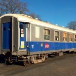 L’ancien fourgon PLM, transformé en voiture de cantonnement, doit bénéficier de nouveaux travaux.