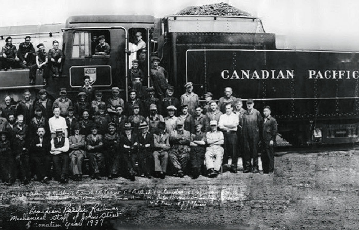 Canada. Expo en ligne sur les cheminots de Toronto