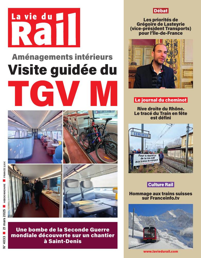 La Vie du Rail hebdo n°4033 - Numérique