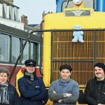 Des bénévoles de la Transvap, dont le dépôt est situé à Beillé dans la Sarthe.