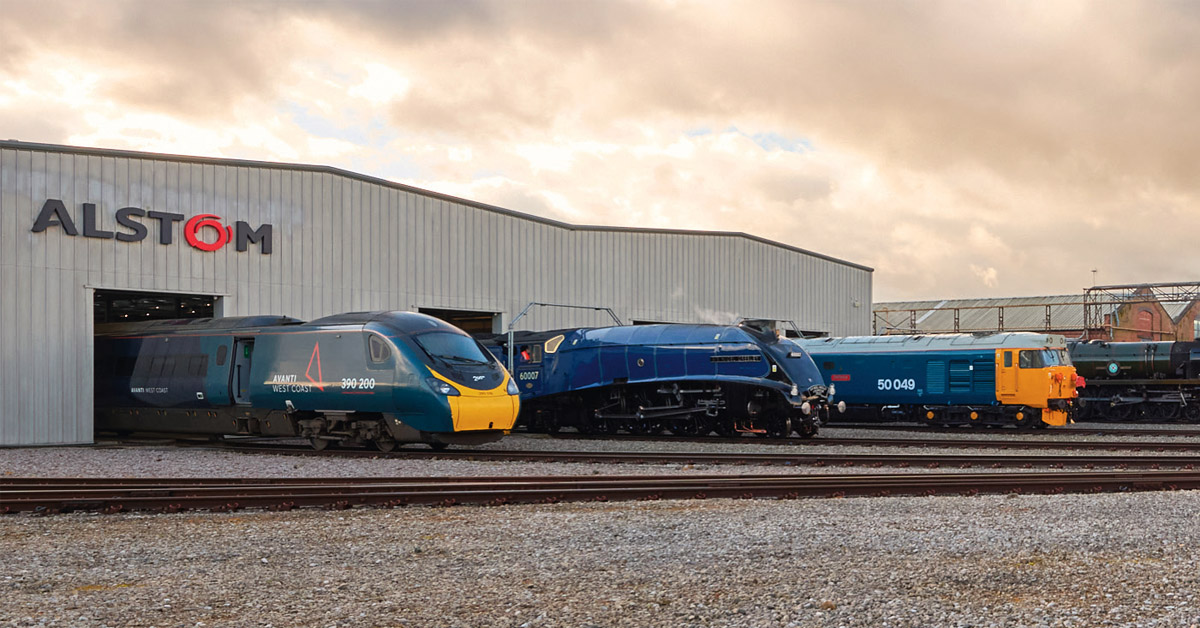 Grande-Bretagne. Alstom expose 50 trains pour les 200 ans du rail