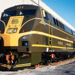 New York. Livrées historiques pour les 40 ans du Metro-North Railroad