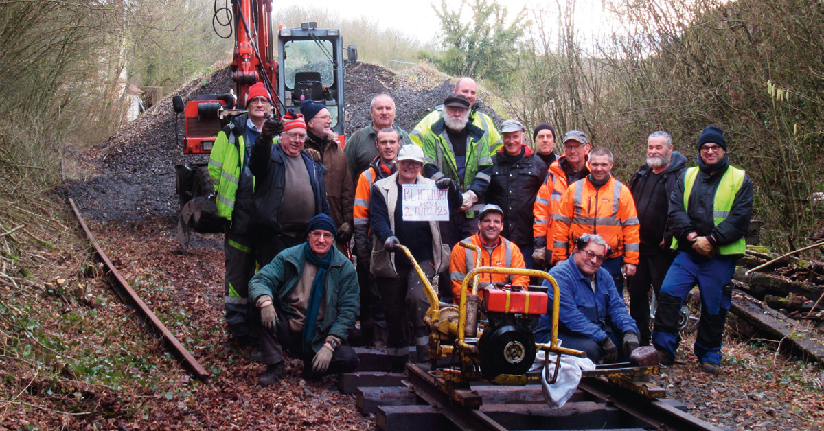 Patrimoine. Au MTVS, on manie les éclisses et les tirefonds