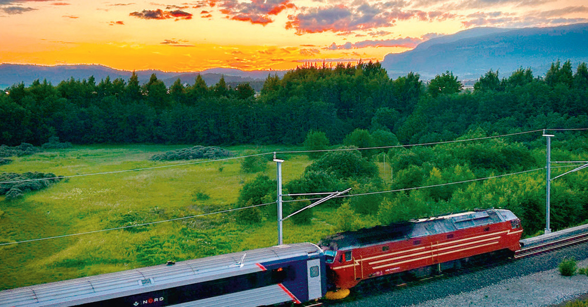 Arte. En Norvège, un train de nuit en plein jour