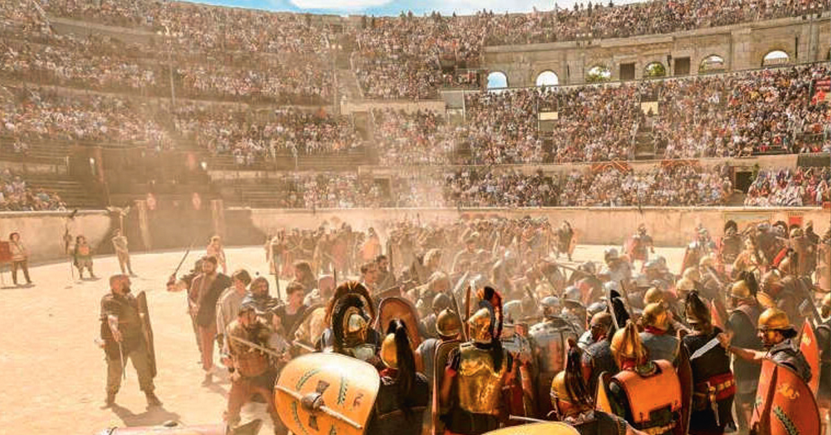 Destination Nîmes avec le Train historique de Toulouse