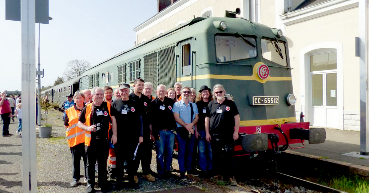 Vierzon – Le Mans. Succès pour le train spécial inédit de l’APPMF