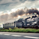 Pour la plupart des voyages proposés par le Train à Vapeur d’Auvergne, généralement, c’est la locomotive historique du Gadeft qui remorque les voitures voyageurs.