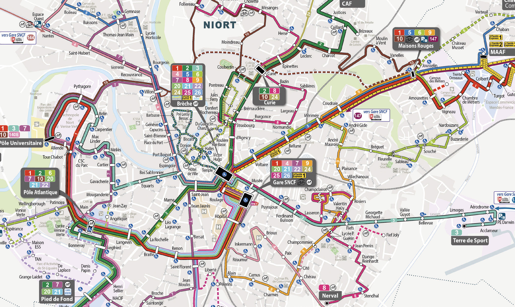 A Niort, la gratuité des bus en question