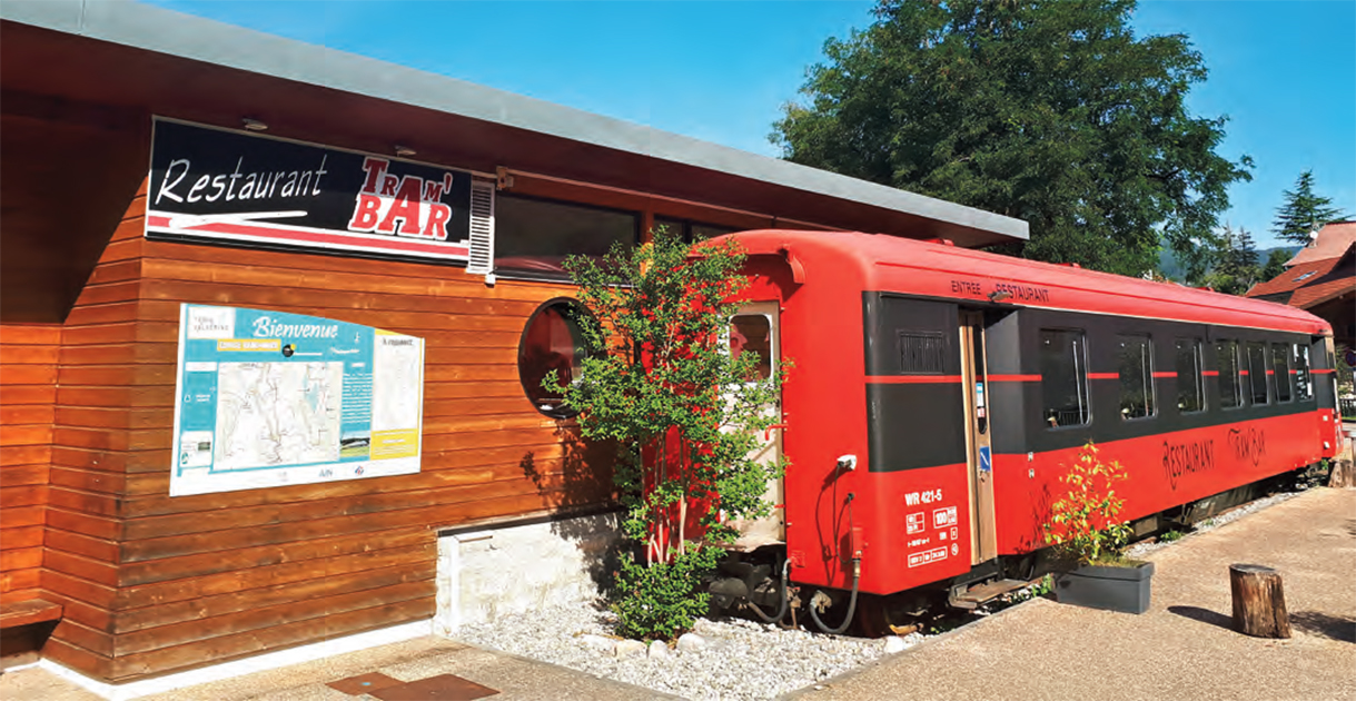 A Confort, le Tram’Bar, un restaurant tout confort