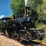 Mallet 030-030 T n° 403 de 1903 sur la ligne du Train de l’Ardèche. Fleuron du réseau du Vivarais