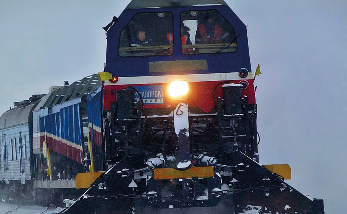 Arte. Un train dans le froid du Grand Nord sibérien