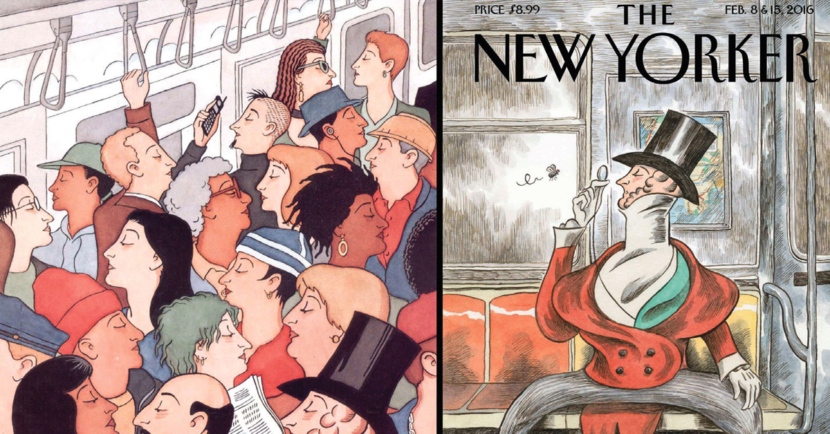 Etats-Unis. 100 ans de cartoon dans le New Yorker sur les transports