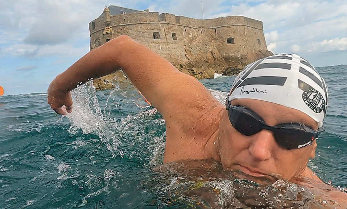 Les nouveaux défis du cheminot Jacques Tuset, nageur de l’extrême