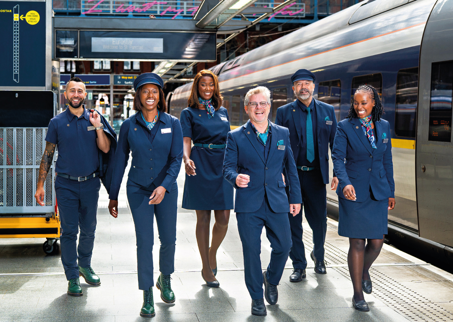 Quand Eurostar affiche la couleur et l’inclusif