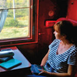 Virginie Delache, une plume le long des rails.