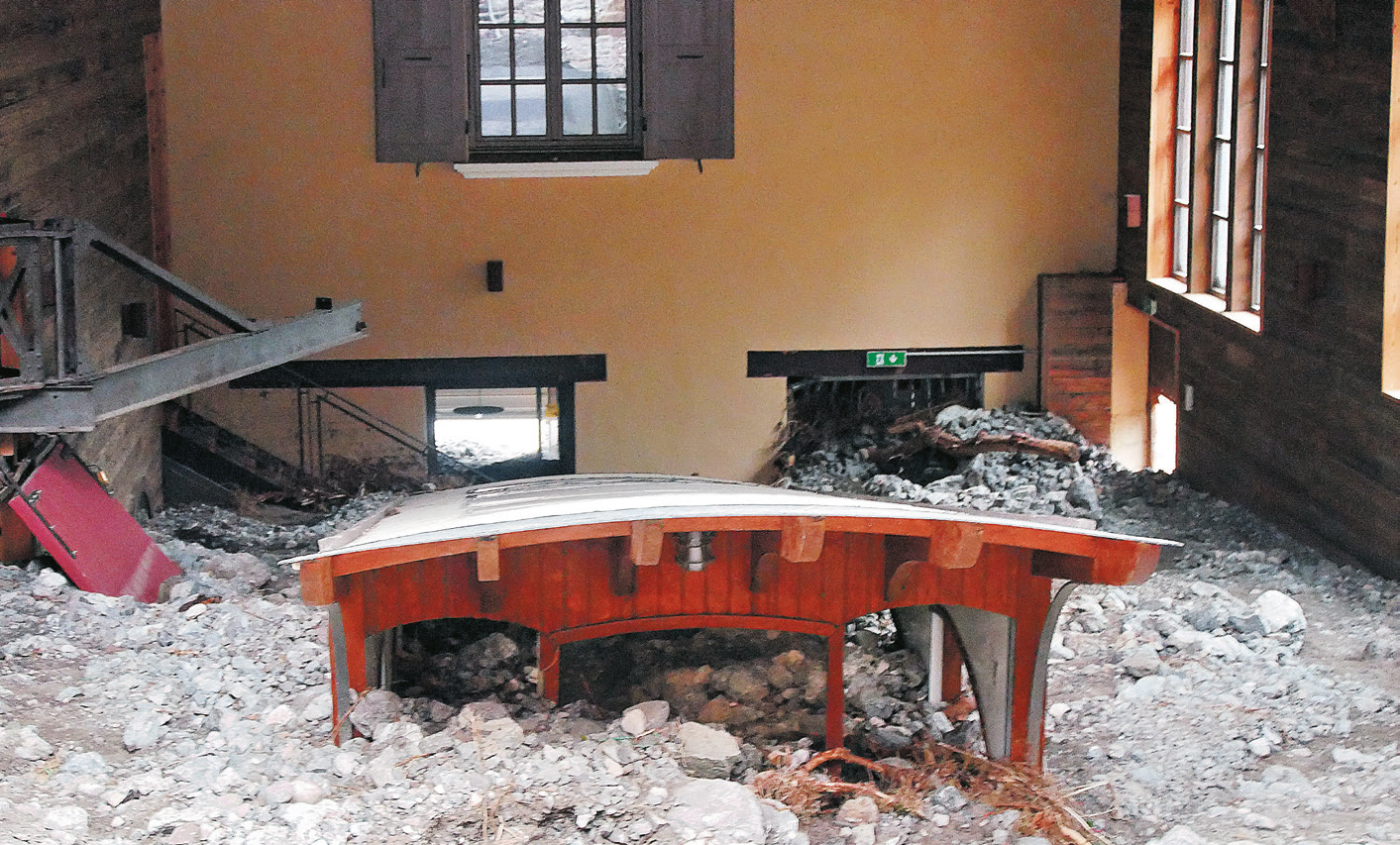 A Saint-Hilaire-du-Touvet dans l’Isère, la reconstruction de la gare basse du funiculaire