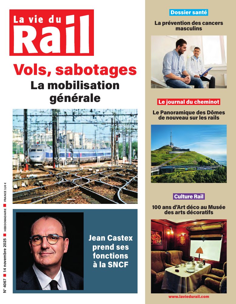 La Vie du Rail hebdo n°4067 - Papier